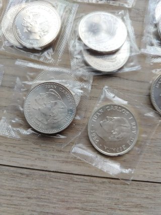 Monedas de Plata Juan Carlos I