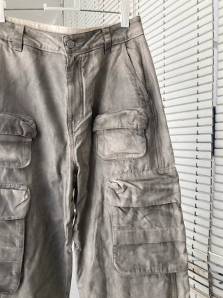 Pantalón Cargo Zara x Twojeys Beige Talla M