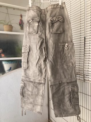 Pantalón Cargo Zara x Twojeys Beige Talla M