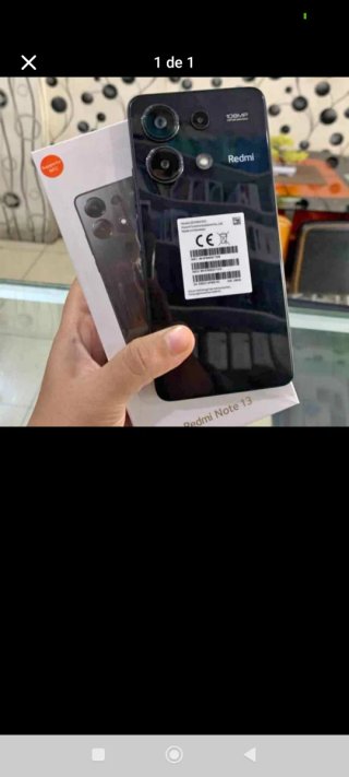 Móvil Xiaomi Redmi Note 13 Negro