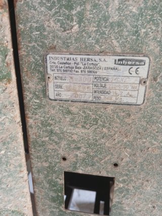 Hormigonera grande inhersa h300 monofasica
