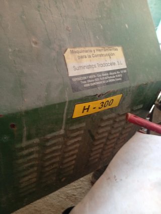 Hormigonera grande inhersa h300 monofasica