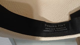 Sombrero Panamá Talla 58