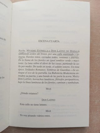 Luces de Bohemia. Ramón del Valle Inclán.
