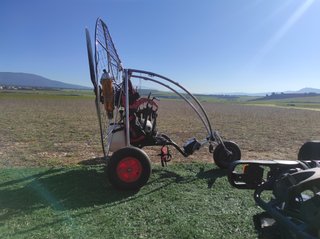 Paramotor BlackDevil Corsair 20h. Motor+Trike+Vela