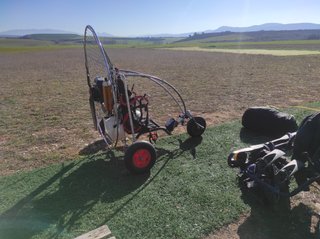 Paramotor BlackDevil Corsair 20h. Motor+Trike+Vela