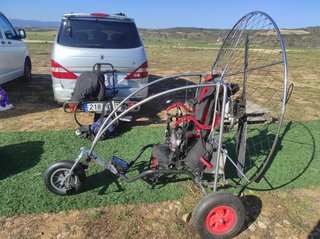 Paramotor BlackDevil Corsair 20h. Motor+Trike+Vela