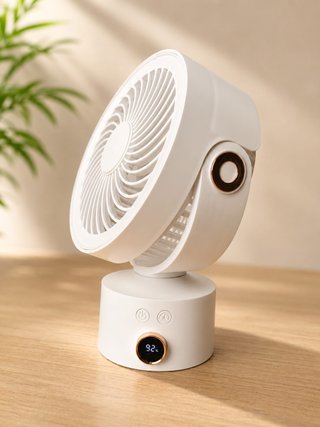 Ventilatore da tavolo orientabile