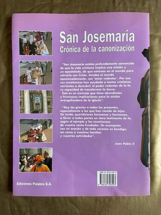 Lote de libros de Josemaría Escrivá de Balaguer