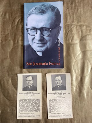 Lote de libros de Josemaría Escrivá de Balaguer