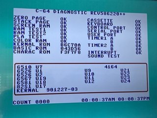 COMMODORE 64 8IN1 MULTI DIAGNOSTIC DELUXE + DONGLE