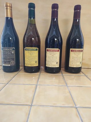 Lotto 18 Bottiglie Vino Vintage Anni 80/90