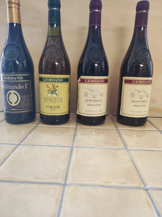 Lotto 18 Bottiglie Vino Vintage Anni 80/90