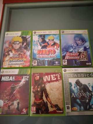 Xbox 360 Negra + Mando + Fuente.