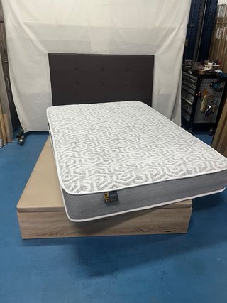 Letto a scomparsa con materasso in memory foam 135x190
