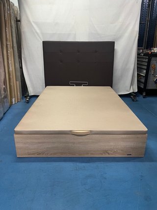 Letto a scomparsa con materasso in memory foam 135x190