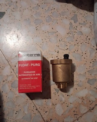 13 Purgador Automático Aire Potermic Nuevo