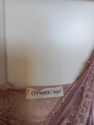 OYSHO Camisón Rosa Talla S y M