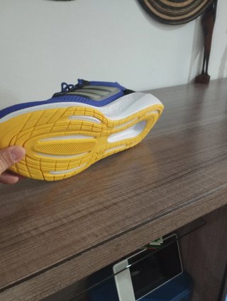 Adidas Bambas Originales Azul y Amarillo