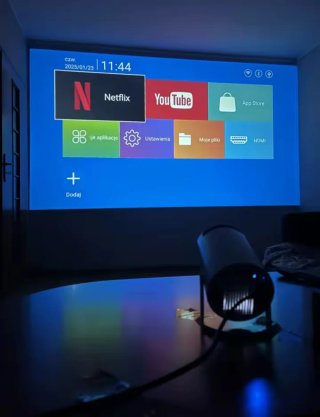 Projetor Android Magcubic Cinza Novo