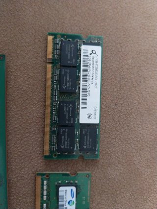 Lote 2 Memorias RAM Samsung + Tarjeta WiFi