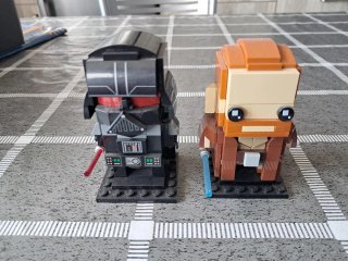 Lote 5 Figuras Lego Star Wars Brickheadz