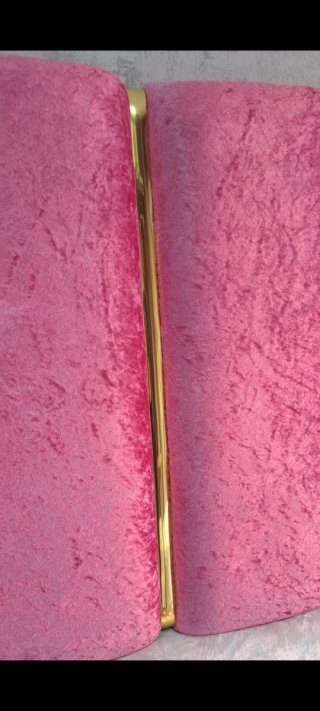 Cabecero infantil rosa y dorado NUEVO