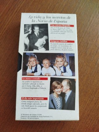 Lotto Medaglia e VHS Infanta Cristina