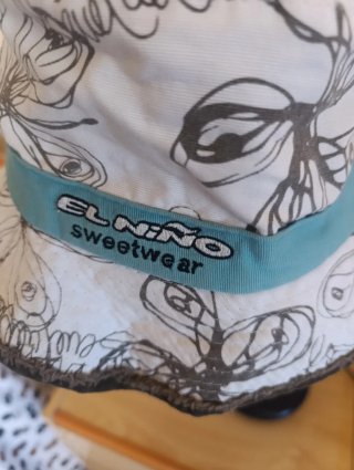 Gorro pescador El Niño estampado