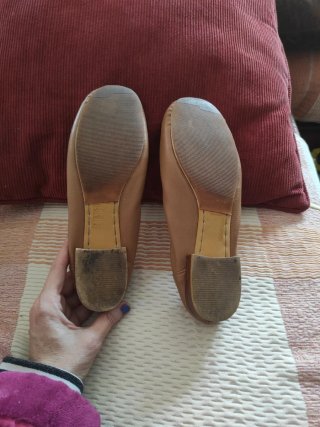 Bailarinas marrones