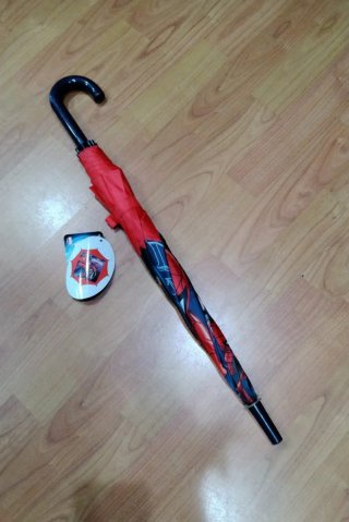 Paraguas Spiderman Marvel Nuevo con etiquetas