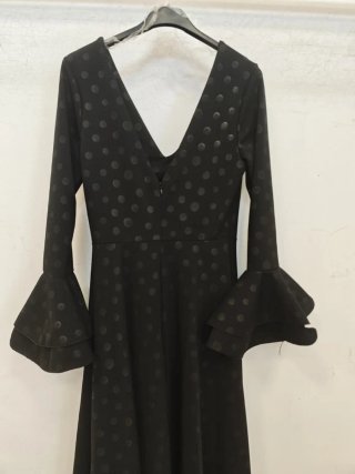 Bata Rociera Flamenco Talla Única