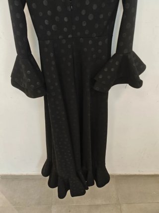 Bata Rociera Flamenco Talla Única