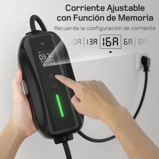 Cargador Coche Eléctrico dé 3,7kW 25m