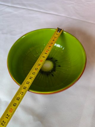 Tigela cerâmica estilo kiwi