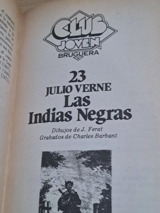 Libro Las Indias Negras - Julio Verne