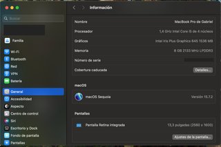 MacBook Pro 13" 2019, 8GB RAM, 250GB SSD