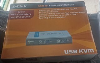 D-Link DKVM-4U 4-Port USB KVM Switch