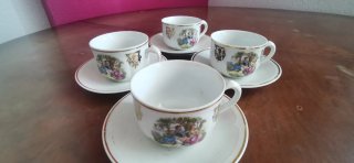 Juego de café Santa Clara vintage