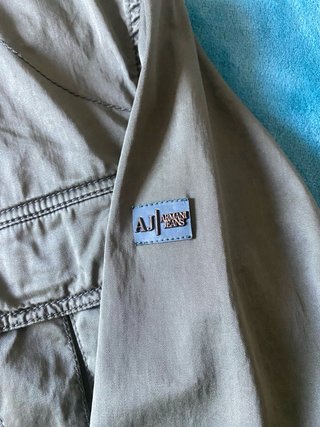 Chaqueta Armani Jeans Verde Militar Talla M