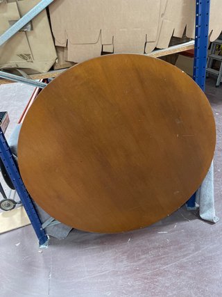 Tapa mesa madera redonda