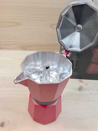 Cecotec Cafetera Italiana Mokclassic 600 Red. C...