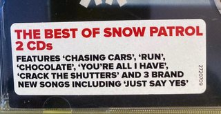 Snow Patrol - The Best Of Snow Patrol 2CD