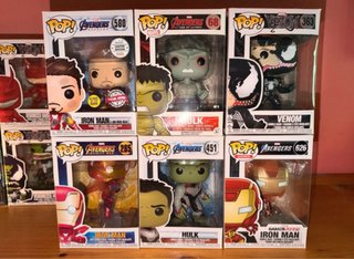 Lotto 16 Funko Pop Marvel & DC - Esclusive Rare