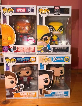Lotto 16 Funko Pop Marvel & DC - Esclusive Rare