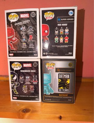 Lotto 16 Funko Pop Marvel & DC - Esclusive Rare