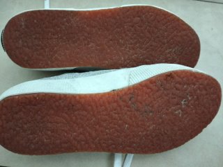 Superga Scarpe Argento Taglia 34