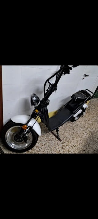 Motor chopper scooter Eléctrico Spyder Wheelez