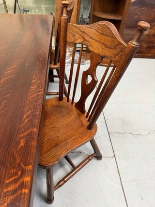 Comedor 4 sillas madera