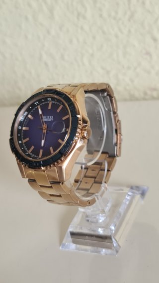 Reloj Guess Hombre Oro Azul 42mm